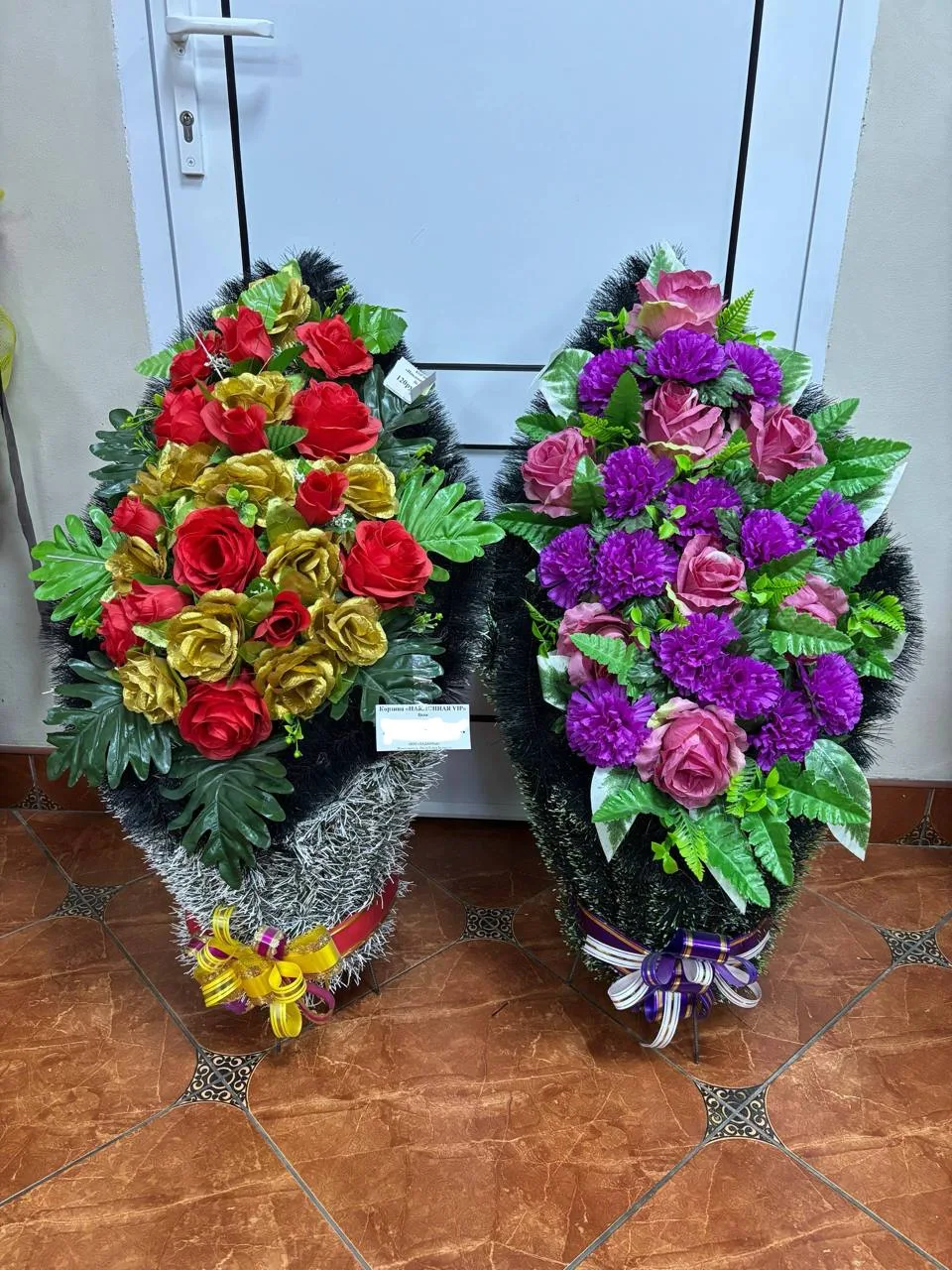 Корзина ритуальная KР-6/наклонная vip