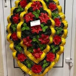 Венок ритуальный ВР-21/овал 2