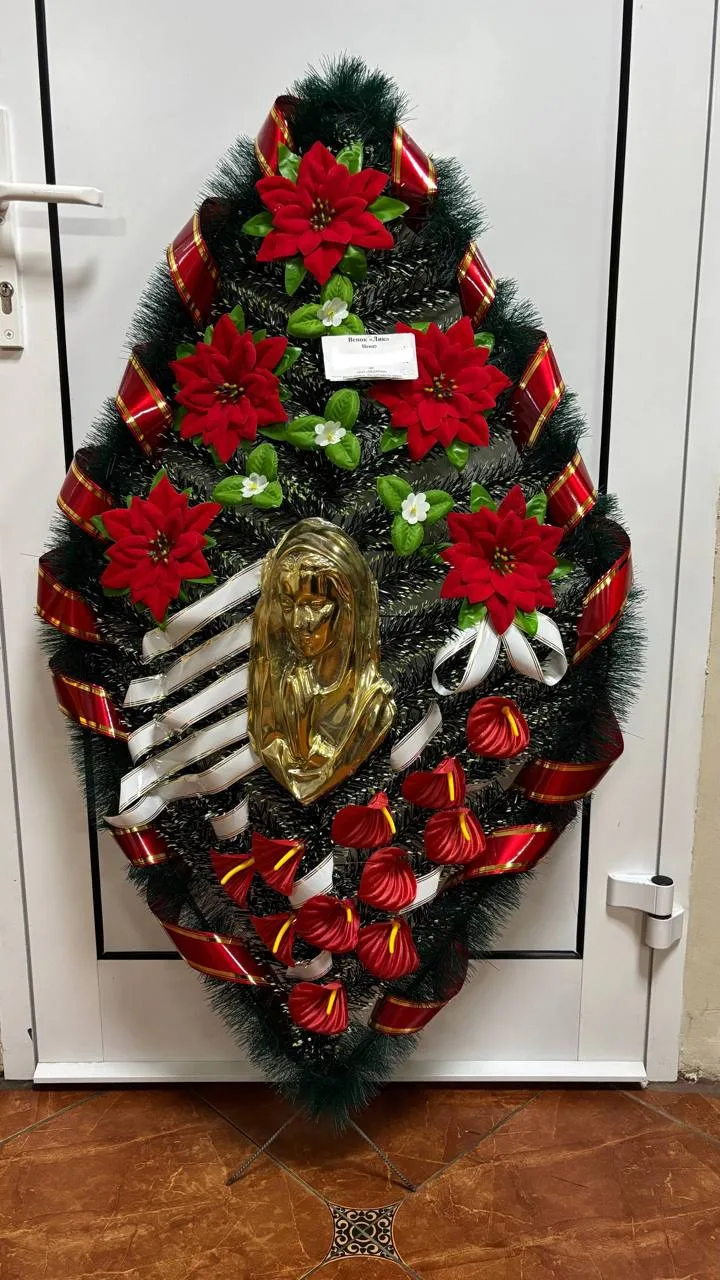 Венок ритуальный ВР-19 /лик